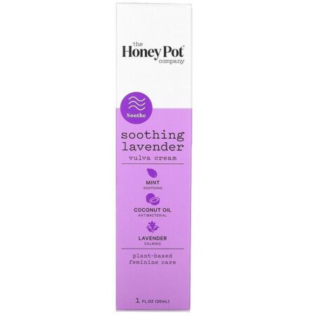 The Honey Pot Company, Soothing Lavender, Vulva Cream, 1 fl oz (30 ml)