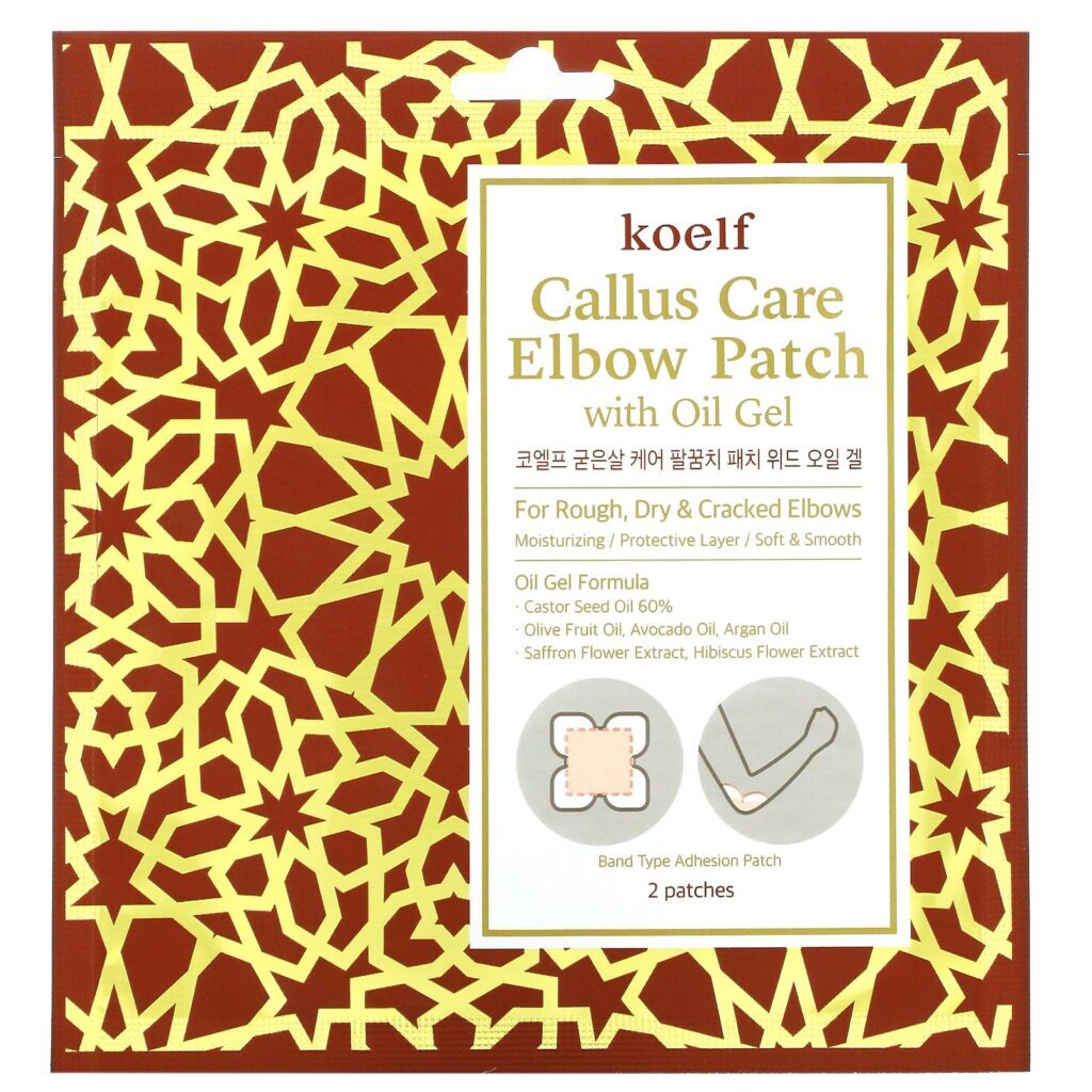 Koelf, Callus Care Elbow Patch with Oil Gel, 3 Pouches - Imagem 3