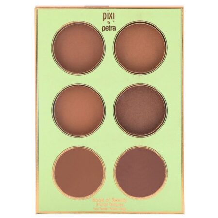 Pixi Beauty, Book of Beauty, Texturas de Bronze, 6 Bronzeadores - 0,09 oz (2,7 g) Cada - Image 2