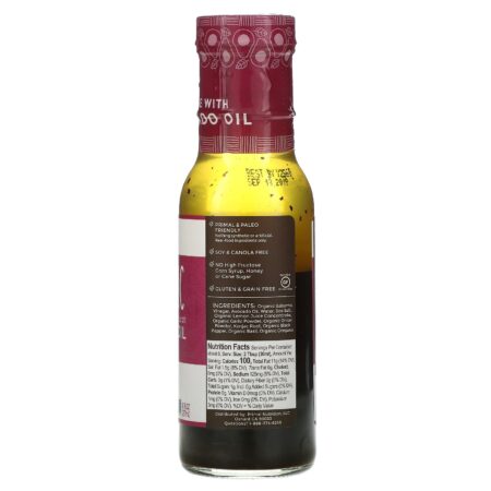 Primal Kitchen, Balsamic Vinaigrette & Marinade Made with Avocado Oil, 8 fl oz (237 ml) - Image 2