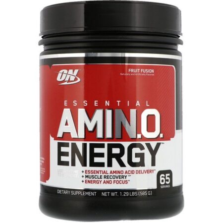 Optimum Nutrition, Essential Amin.O. Energy, Fusão de Frutas, 585 g (1,29 lb)