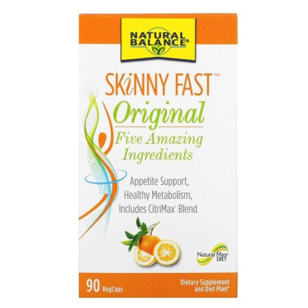 Natural Balance, SKiNNY FAST, Original, 90 Vegetarian Capsules