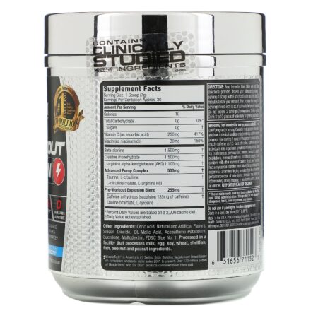 Six Star, Pre-Workout Explosion, Icy Rocket Freeze, 7.41 oz (210 g) - Image 2