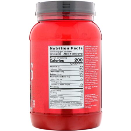 BSN, Syntha-6, Ultra Premium Protein Matrix, Chocolate Milkshake, 1,32 kg (2,91 lbs) - Image 2