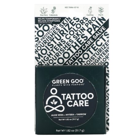 Green Goo, Tattoo Care Salve, 1.82 oz (51.7 g) - Image 2