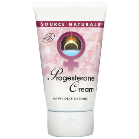 Source Naturals, Creme de progesterona, 4 oz (113,4 g)