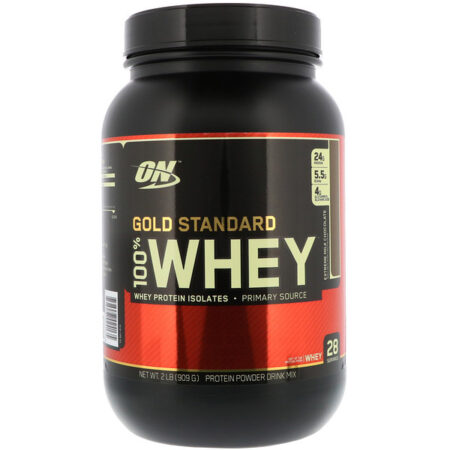 Optimum Nutrition, Gold Standard 100% Whey, Chocolate ao Leite, 909 g (2 lb)