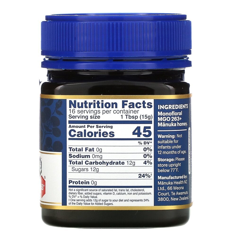 Manuka Health, Manuka Honey, MGO 250+, 8.8 oz (250 g) - Imagem 2