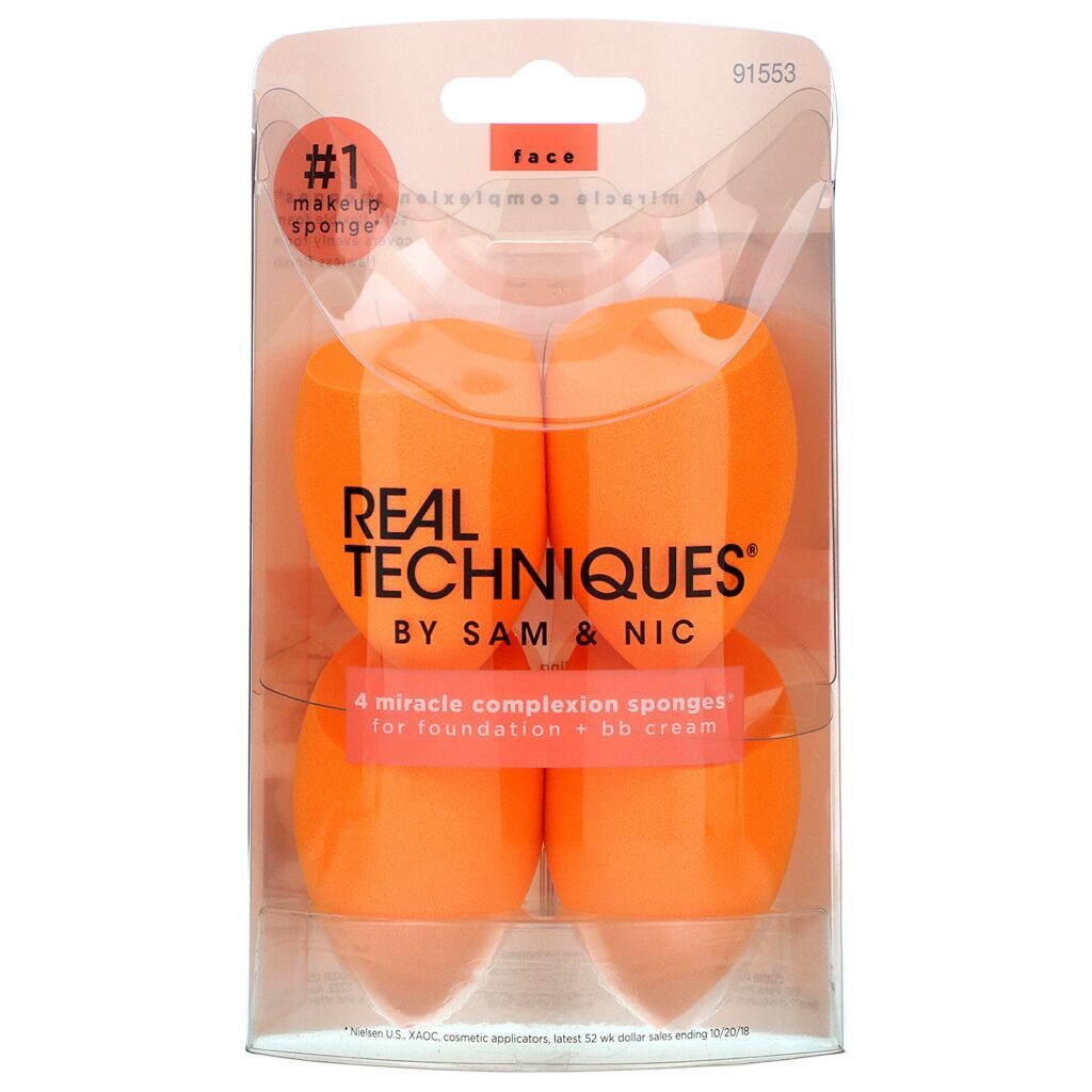 Real Techniques, Miracle Complexion Sponges, 4 Sponges - Imagem 2