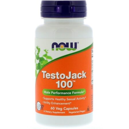 Now Foods, TestoJack 100, 60 cápsulas veg - Image 3