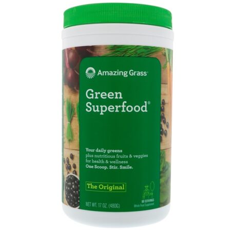 Amazing Grass, Superalimento Verde Original, 17 oz (480 g)