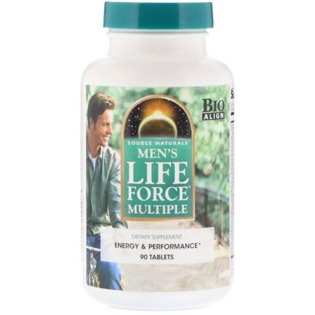 Source Naturals, Força Vital Masculina, 90 Comprimidos