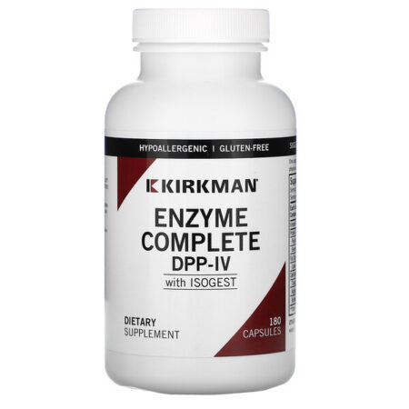 Kirkman Labs, Enzyme Complete DPP-IV With ISOGEST, 180 Capsules