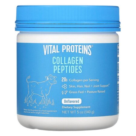 Vital Proteins, Collagen Peptides, Unflavored, 5 oz (140 g)