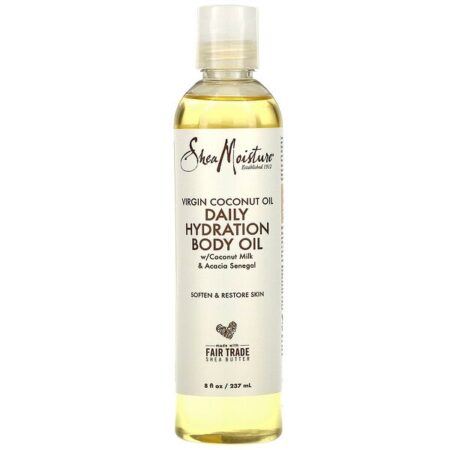 SheaMoisture, 100 % Virgin Coconut Oil, Daily Hydration Body Oil, 8 fl oz (237 ml)