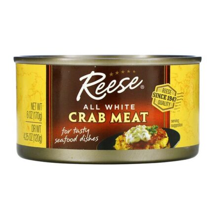 Reese, All White Crab Meat, 6 oz (170 g)