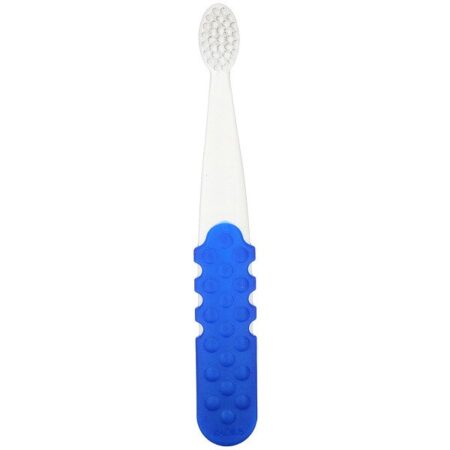 RADIUS, Totz Plus Brush, 3+ Years, Extra Soft, White/Blue, 1 Toothbrush