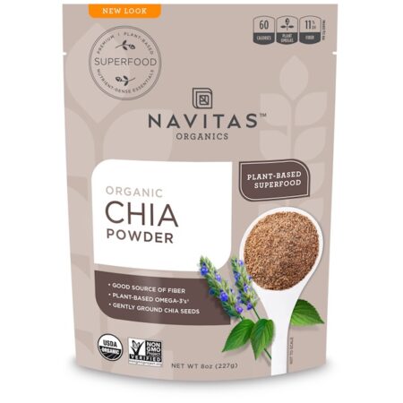 Navitas Organics, Organic Chia Powder, 227 g (8 oz)