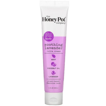 The Honey Pot Company, Soothing Lavender, Vulva Cream, 1 fl oz (30 ml) - Image 3