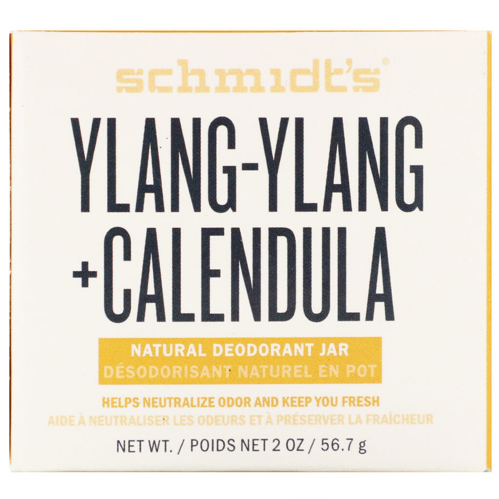 Schmidt's, Frasco de Desodorante Natural, Ylang-Ylang + Calêndula, 56,7 g (2 oz) - Imagem 2