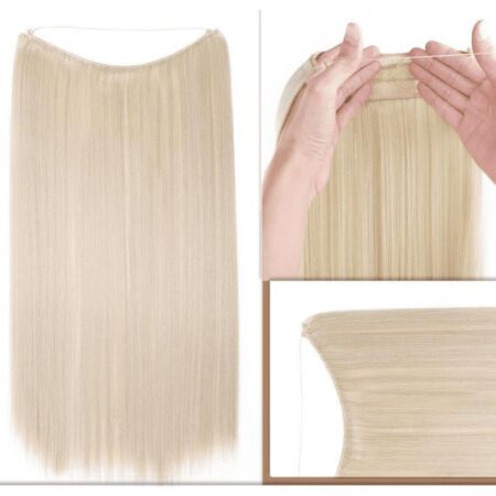 Aplique Mágico de Cabelo Fio Invisível - Imagem 11