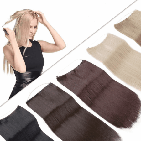 Aplique Mágico de Cabelo Fio Invisível - Imagem 2