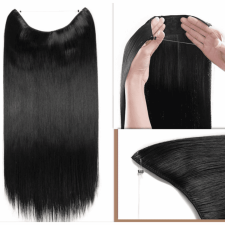 Aplique Mágico de Cabelo Fio Invisível - Imagem 3