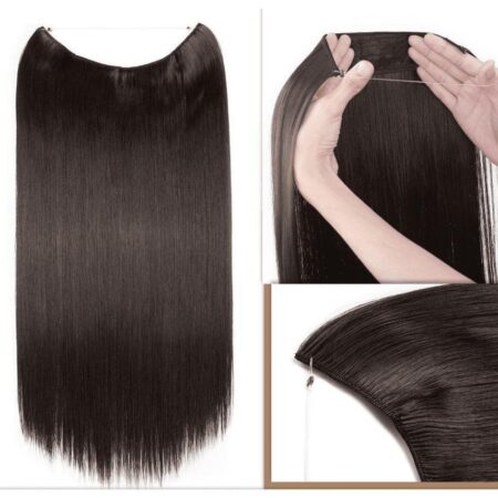Aplique Mágico de Cabelo Fio Invisível - Imagem 7