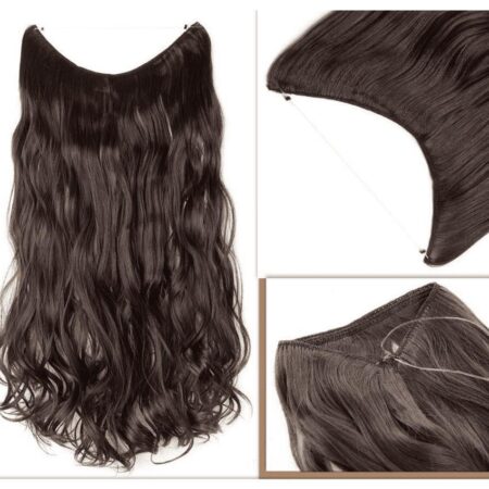 Aplique Mágico de Cabelo Fio Invisível - Imagem 8