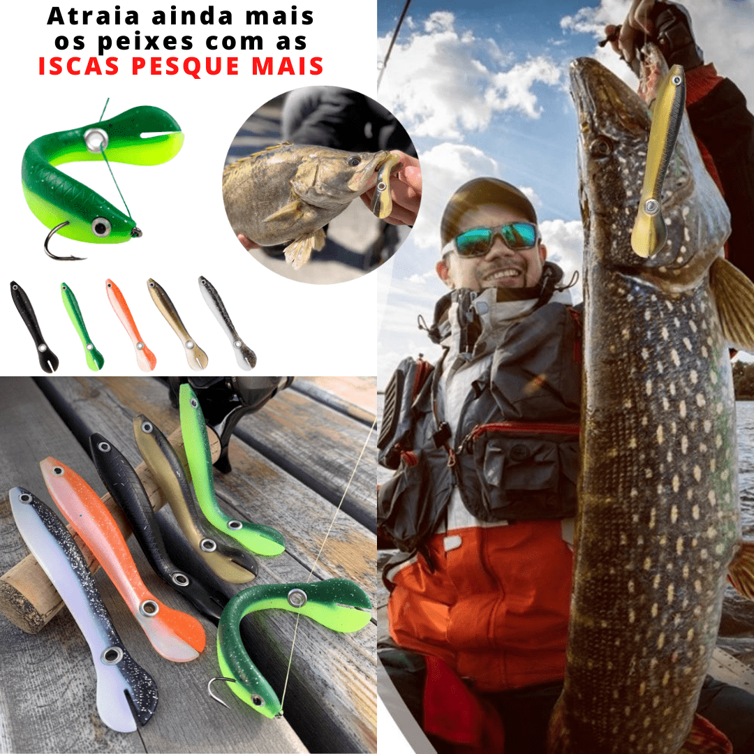Isca Artificial Realista de Pesca Profissional - Imagem 2