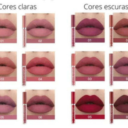 Batom de Longa Duração com Efeito Matte - Compre 3 Leve 6 - Imagem 8