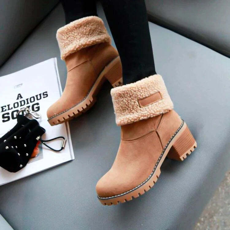 Bota de Inverno Feminina – Snow Queen — foto 3 Bota de Inverno Feminina - Snow Queen - Imagem 3