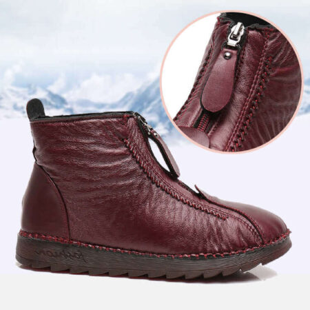 Bota de Inverno Impermeável com Interior Aveludado Hot Comfort - Imagem 3