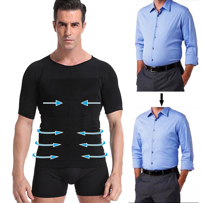 Camisa Masculina Modeladora - Model Man - Imagem 5