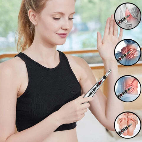 Caneta Acupuntura Massageadora Corporal - Viva Sem Dores - Imagem 2