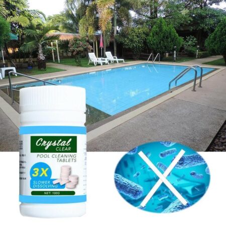 Cápsula para Limpeza e Clareamento de Piscinas - Pastilhas Contra a Água Verde - Imagem 3