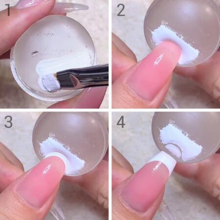 Carimbo de Unhas Francesinha - Unhas Perfeitas sem Borrar - Imagem 3