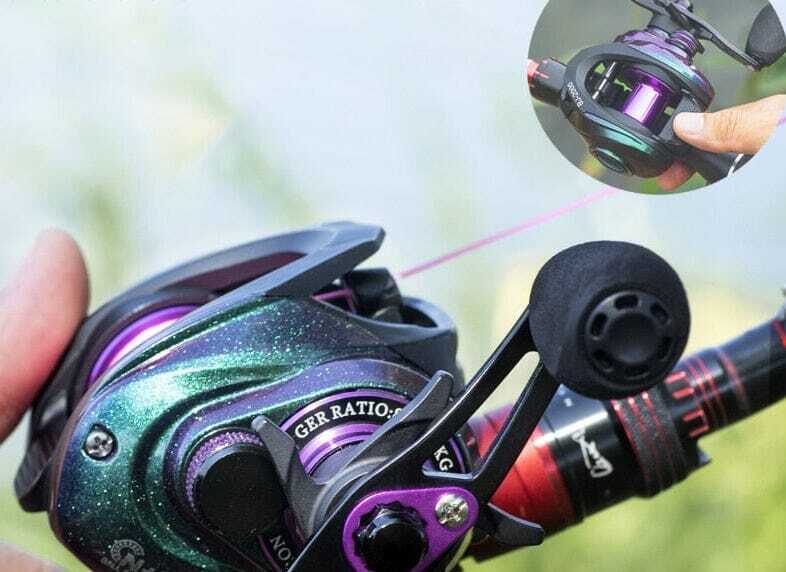 Carretilha de Pesca Profissional Drag 8Kg - Imagem 4