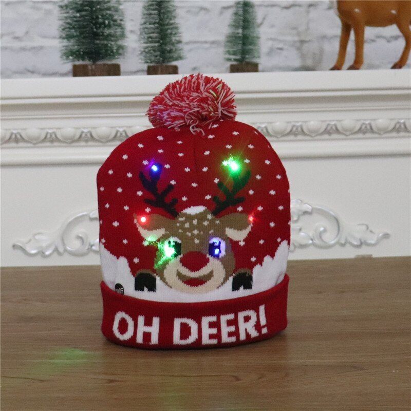 Chapéu de Natal com Luzes Led - Imagem 7