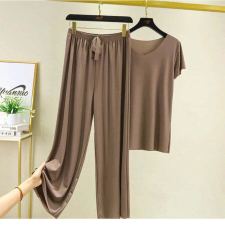Conjunto Gentle Feminino Camiseta + Calça – Verão 2023 — foto 10