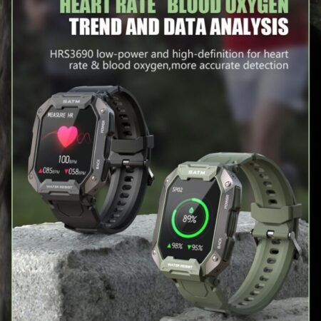 Smartwatch Masculino À Prova D'água Bluetooth Calls - Imagem 12
