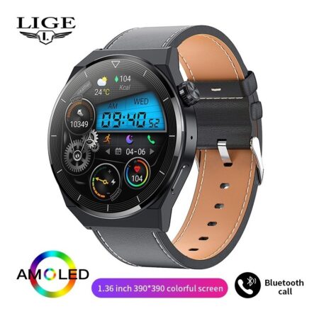 Smartwatch Masculino Lige Nfc Call Sports Bluetooth - Image 9