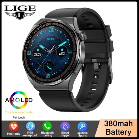 Smartwatch Masculino Lige Nfc Call Sports Bluetooth - Image 8