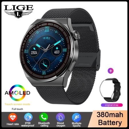 Smartwatch Masculino Lige Nfc Call Sports Bluetooth - Image 10