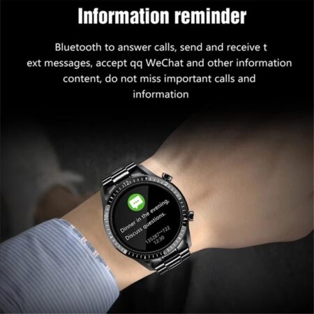 Smartwatch Luxo À Prova D'água Lançamento Casual - Imagem 2