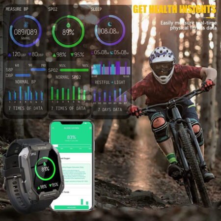 Smartwatch Fitness 5atm Masculino - Imagem 9