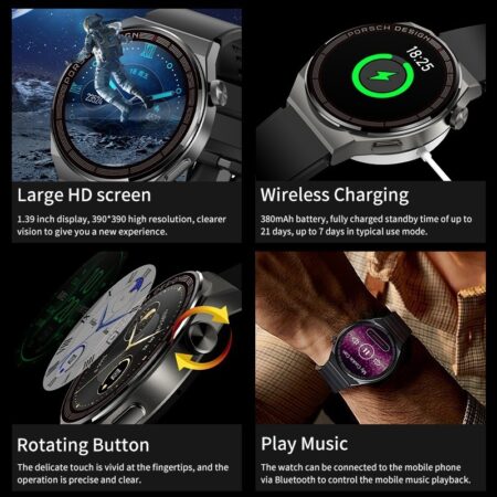 Smartwatch Masculino Lige Nfc Call Sports Bluetooth - Image 5