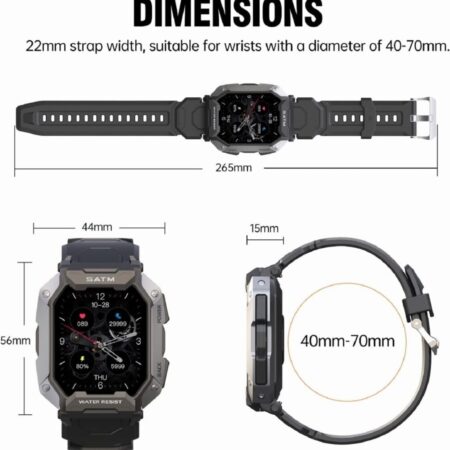 Smartwatch Fitness 5atm Masculino - Imagem 7
