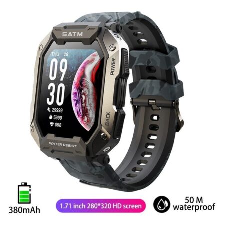 Smartwatch Masculino À Prova D'água Bluetooth Calls - Imagem 7