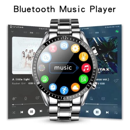 Smartwatch Luxo À Prova D'água Lançamento Casual - Imagem 3